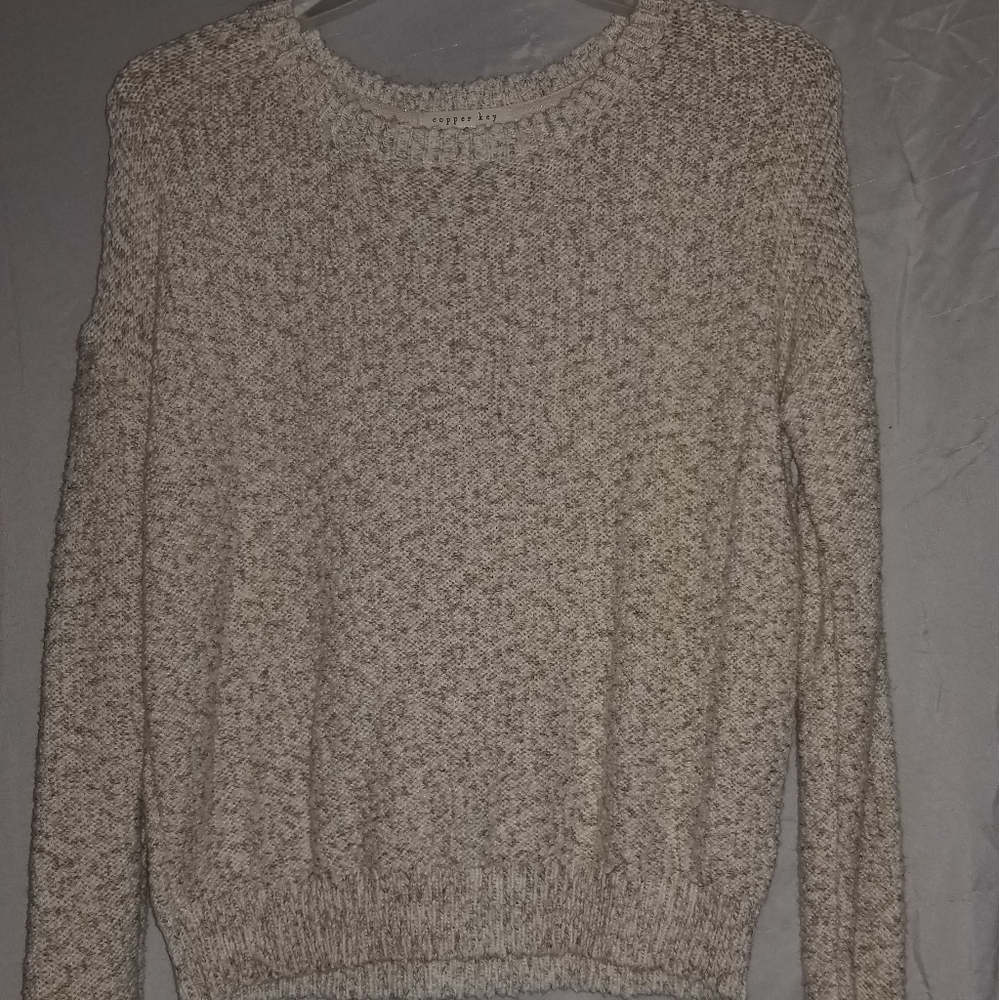Copper Key ladies size small sweater.